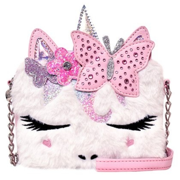 😺MISS GWENs OMG ACCESSORIES Butterfly Crown Unicorn Crossbody - Picture 1 of 12
